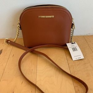 Steve Madden Cognac BMarilyn Dome Crossbody Purse